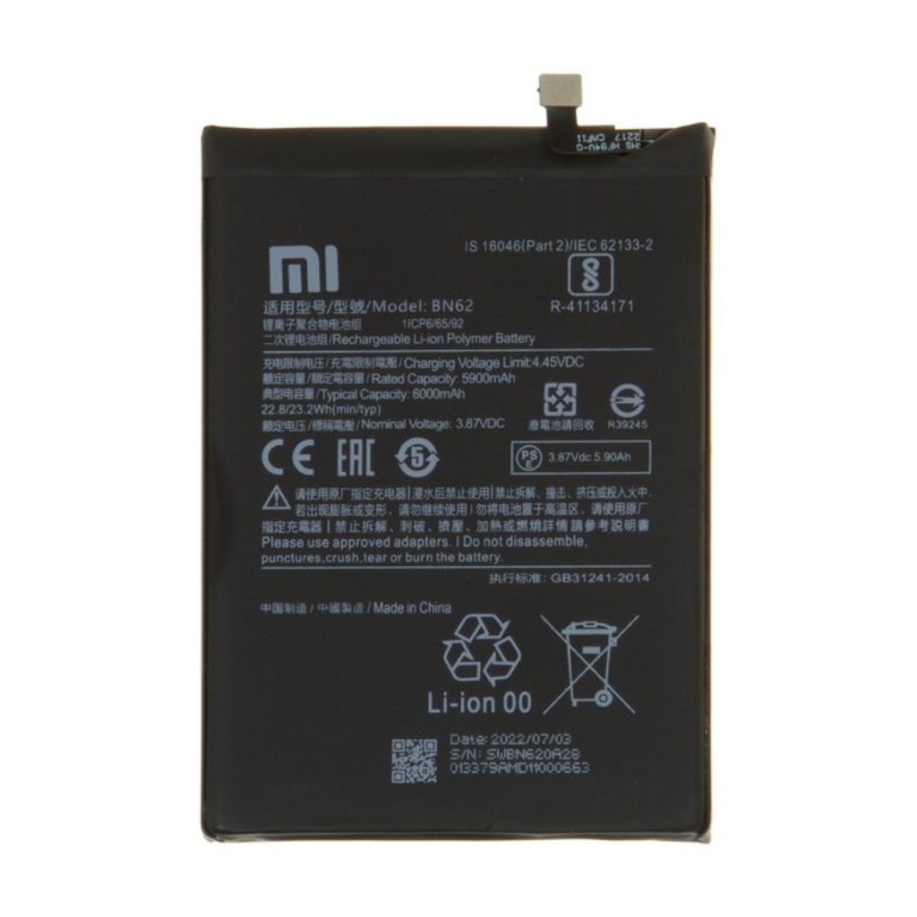 [BAT-020] Bateria Xiaomi Poco M3 Certificada