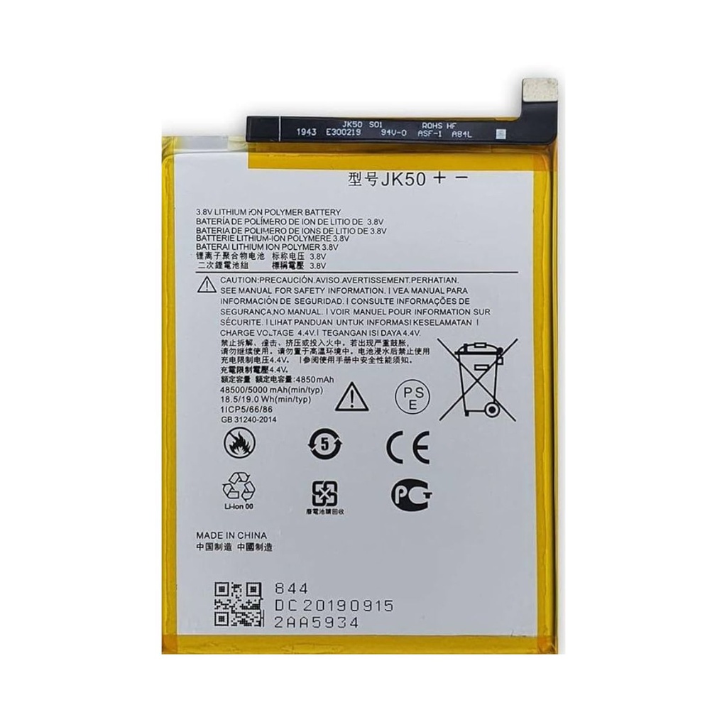 Bateria Motorola G30 modelo JK50 Certificada