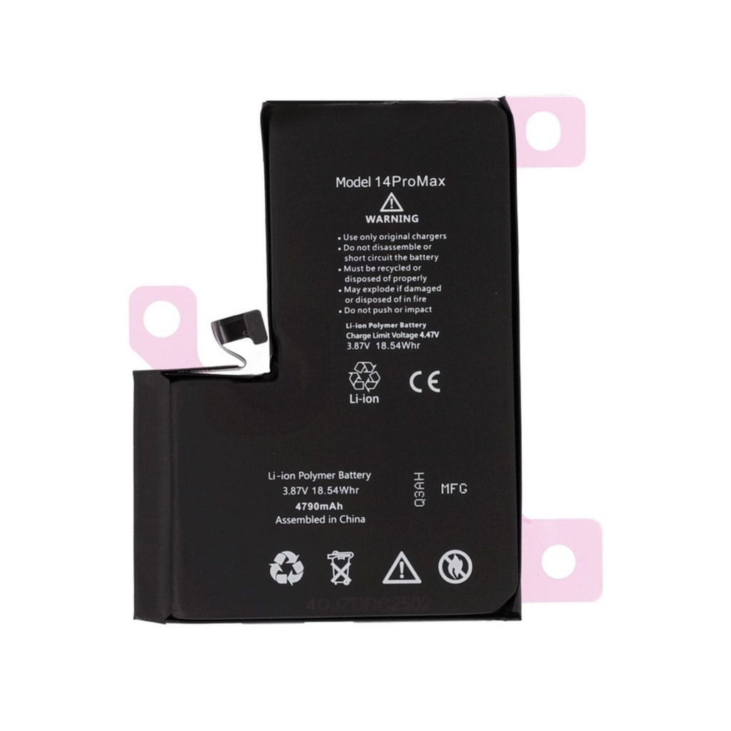 [BAT-089] Bateria iPhone 14 Pro Max (Bateria V2, No necesita Programadora) Bateria Programada