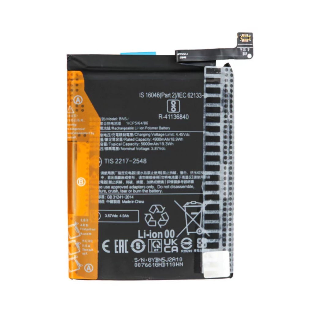 Bateria Xiaomi Redmi Note 12 5g Mechanic