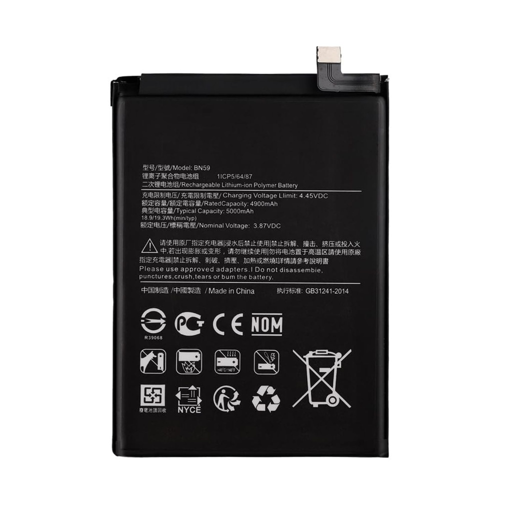 Bateria Xiaomi Redmi Note 10s 4G Certificada