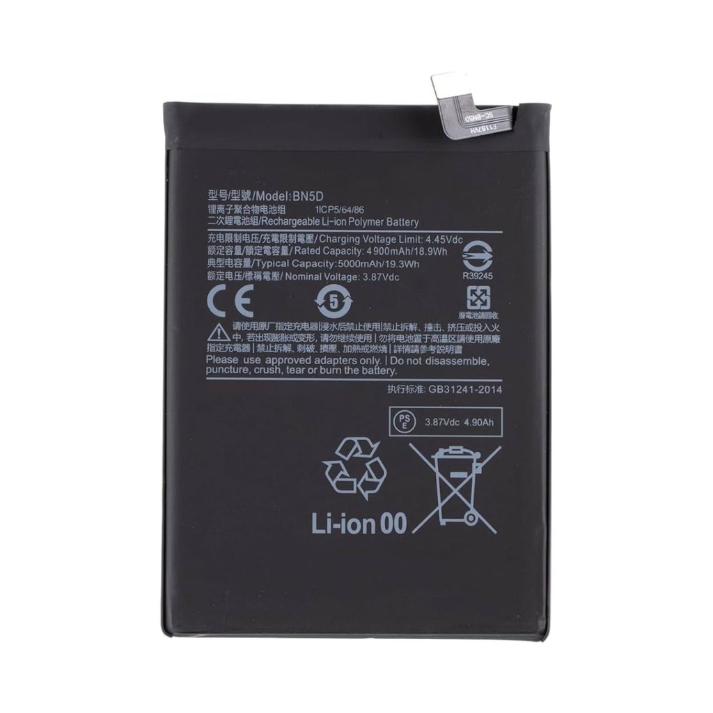 [BAT-147] Bateria Xiaomi Redmi Note 11 / Note 11s / Note 10s Mechanic