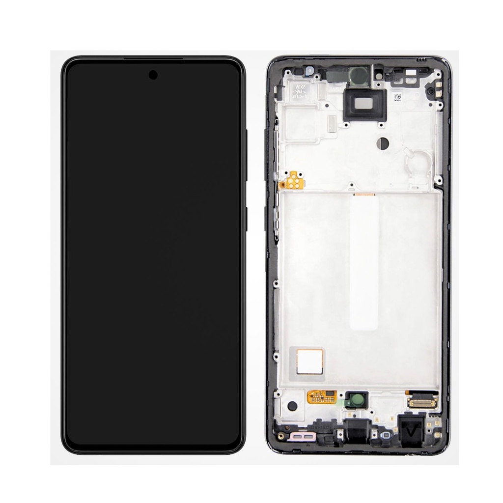 Pantalla Samsung A52s / A52 5G / A52 4G Incell Con Marco Negro