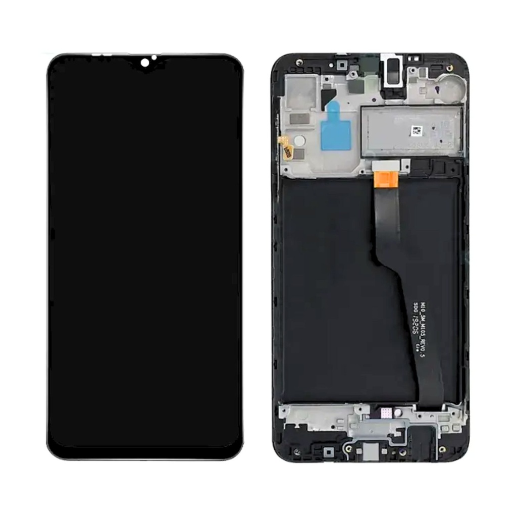 Pantalla Samsung A10s Con Marco Negro