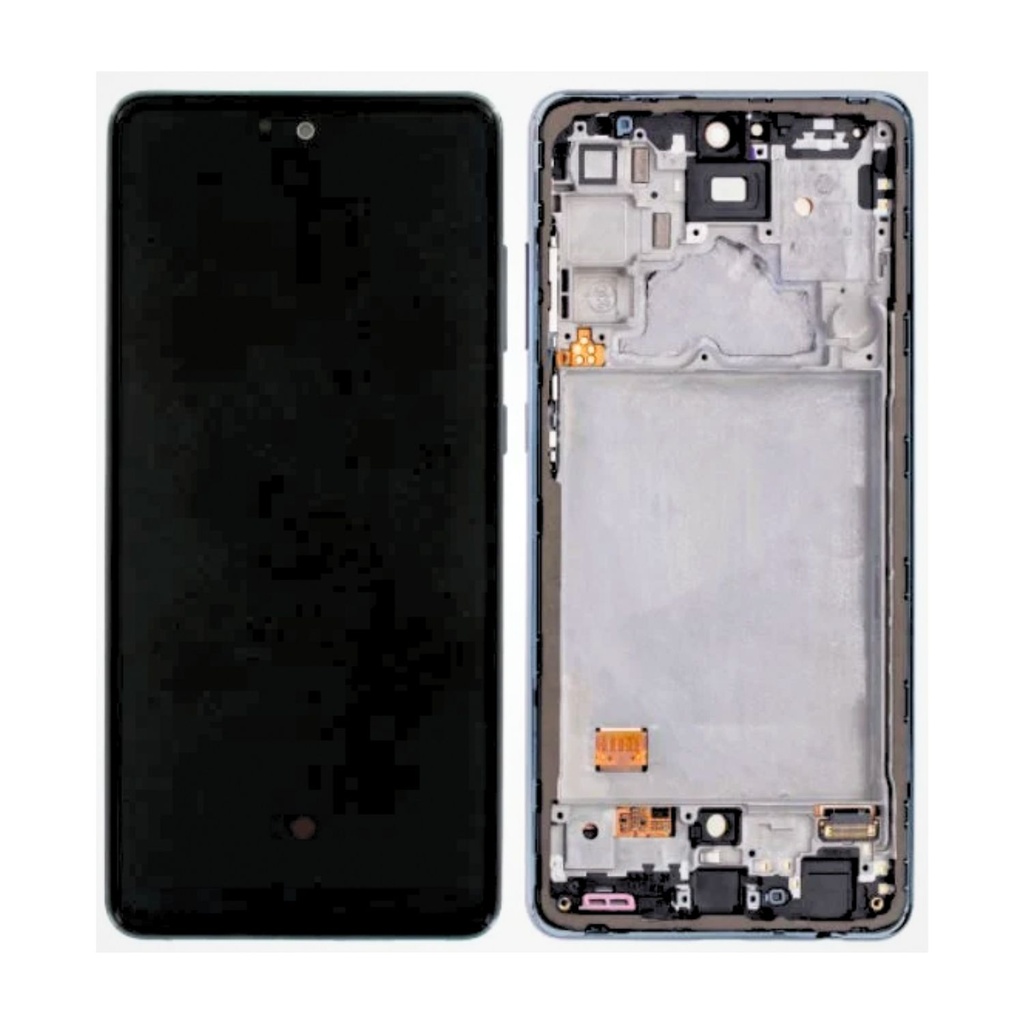 Pantalla Samsung A72 Incell Con Marco Negro