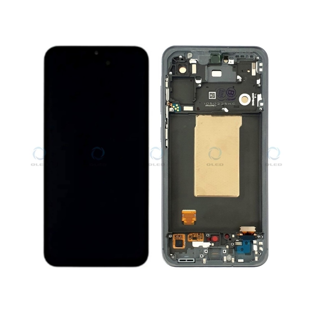 Pantalla Samsung A56 Oled Con Marco Negro