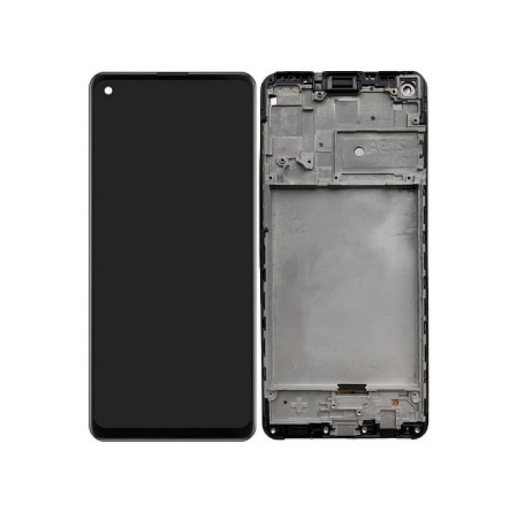 Pantalla Samsung A21s Con Marco