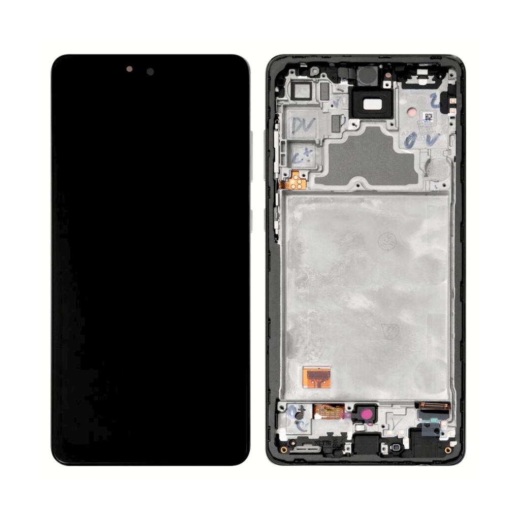 Pantalla Samsung A72 Oled Con Marco