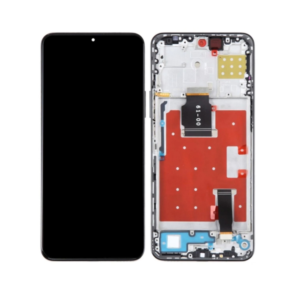 Pantalla Honor X8a 4G / Honor 90 Lite Con Marco Plateado