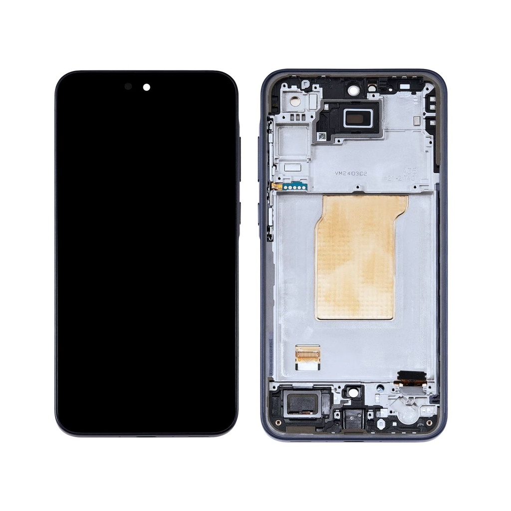 [PAN-528] Pantalla Samsung A35 Incell Con Marco Azul
