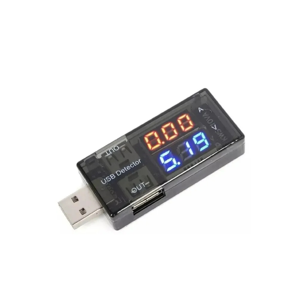 Medidor de voltaje y corriente USB Sunshine SS-302