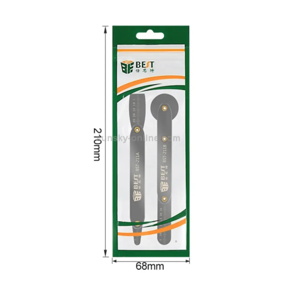 Juego de palancas y espatulas metalicas Best BST-211A/B