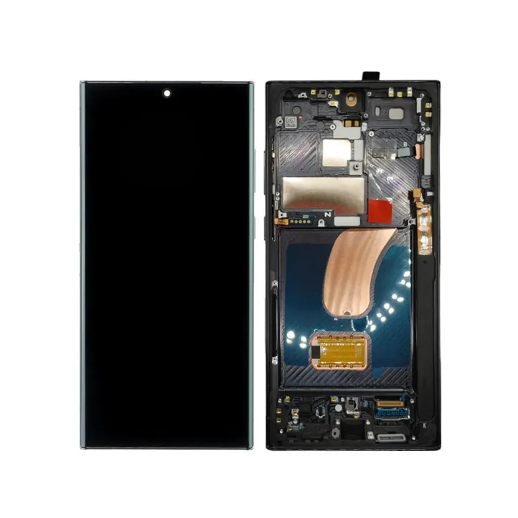 Pantalla Samsung S23 Ultra Oled Con Marco Negro